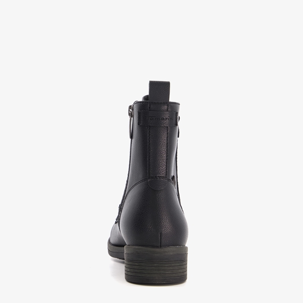 Tamaris dames veterboots zwart