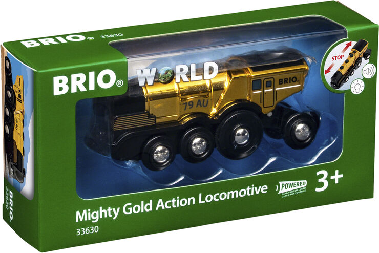 Brio Brio guld action lokomotiv