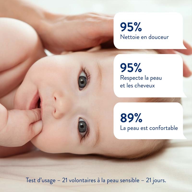 Gel lavant bio - Bébé - Corps & cheveux - 500ml