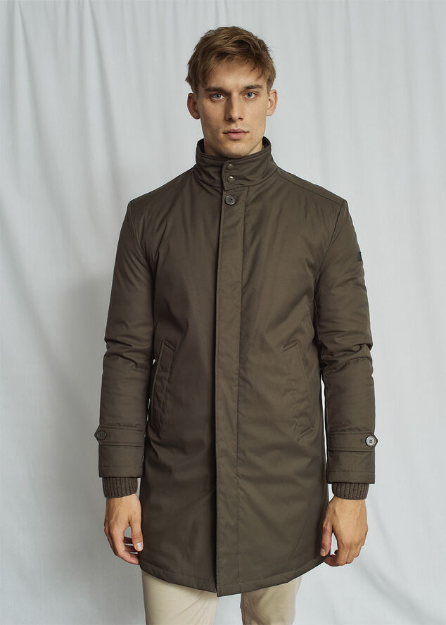 Bruun & Stengade BS Bedford Slim Fit Coat Army