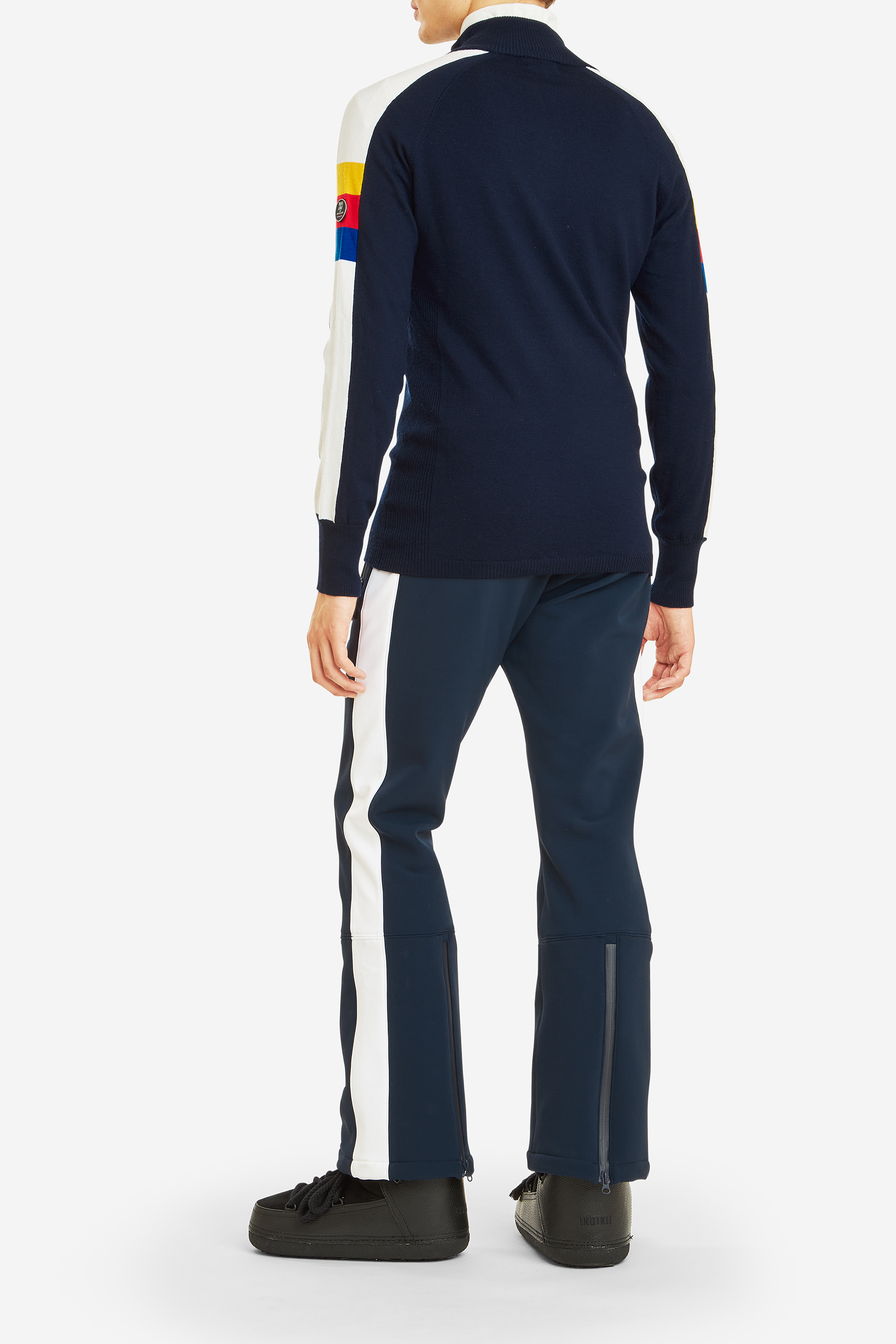 Varden Zip Up Herre Navy Blue