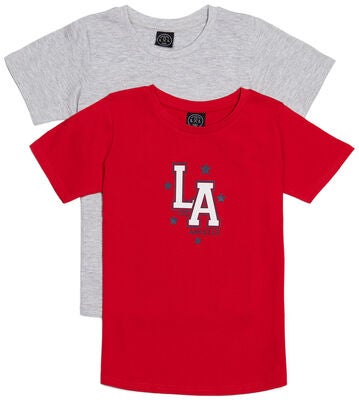 Luca & Lola Olivia Topp 2-pack, Red