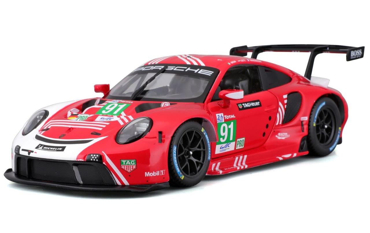 Race Porsche 911 RSR LM Rot 1:24Sammlermodell im Massstab 1:24