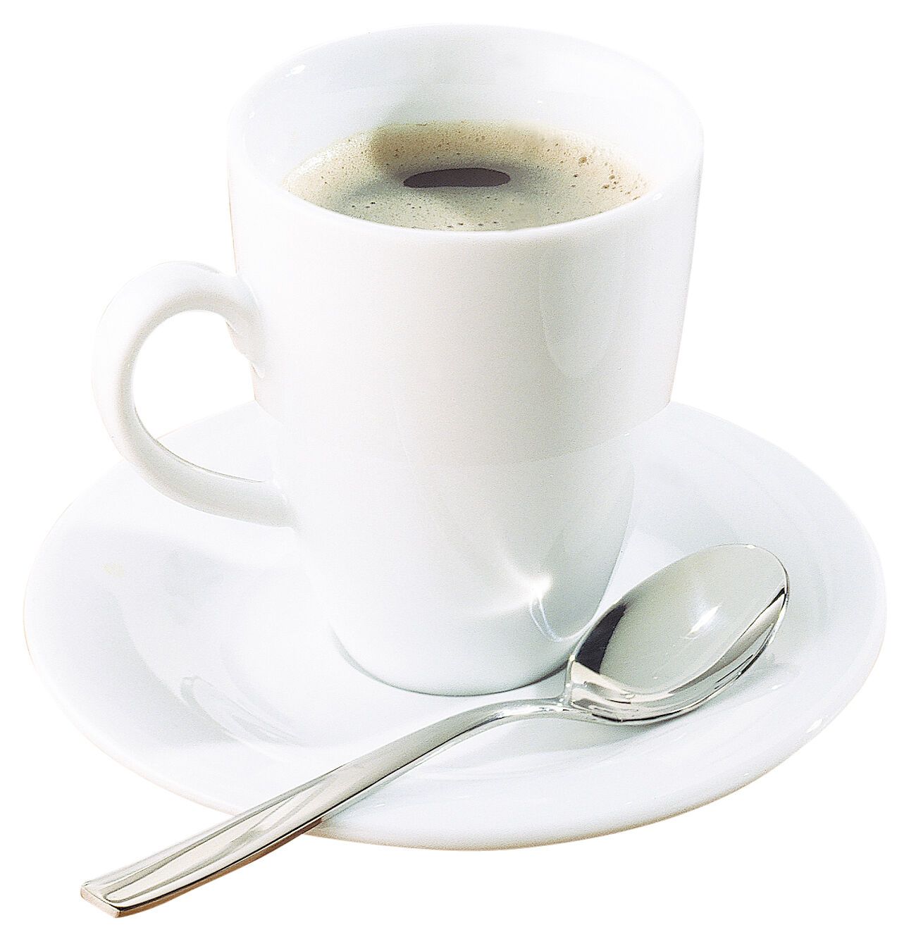 KAHLA UPDATE Espressotasse - Weiss / B: 8.1 cm x T: 5.6 cm x H: 6.6 cm