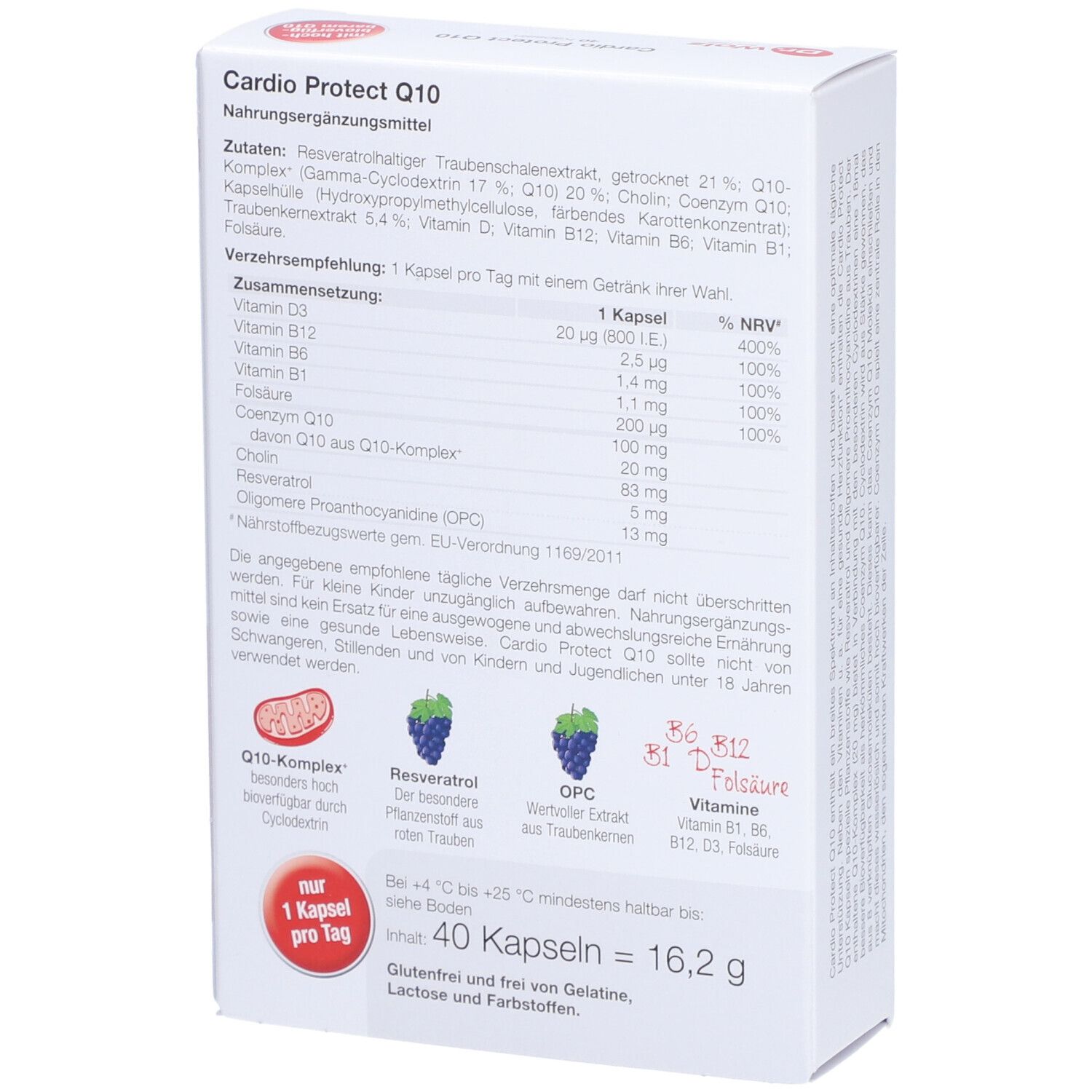 Dr. Wolz Cardio Protect Q10 Herzkapseln