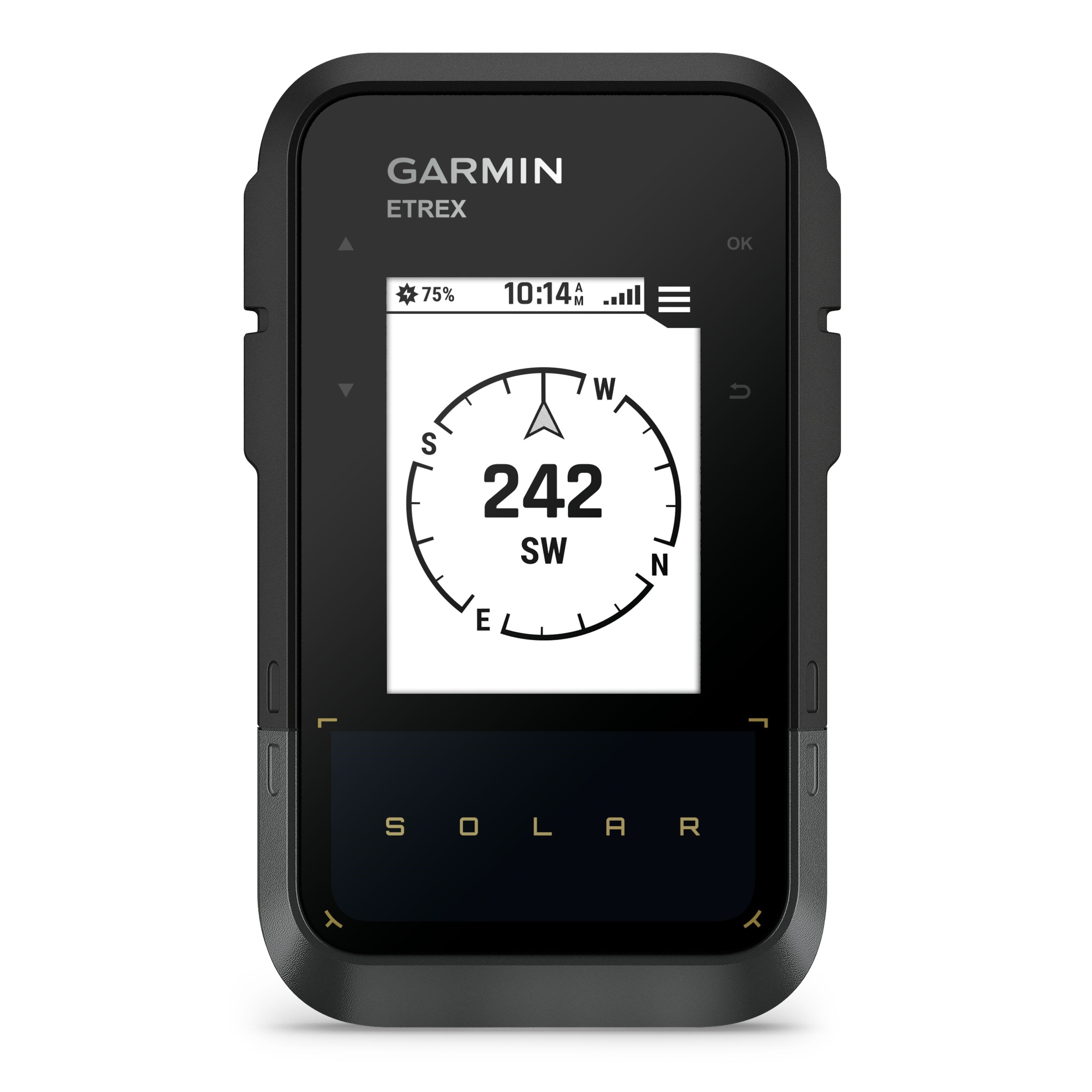 Garmin eTrex Solar GPS-navigator med solenergilading