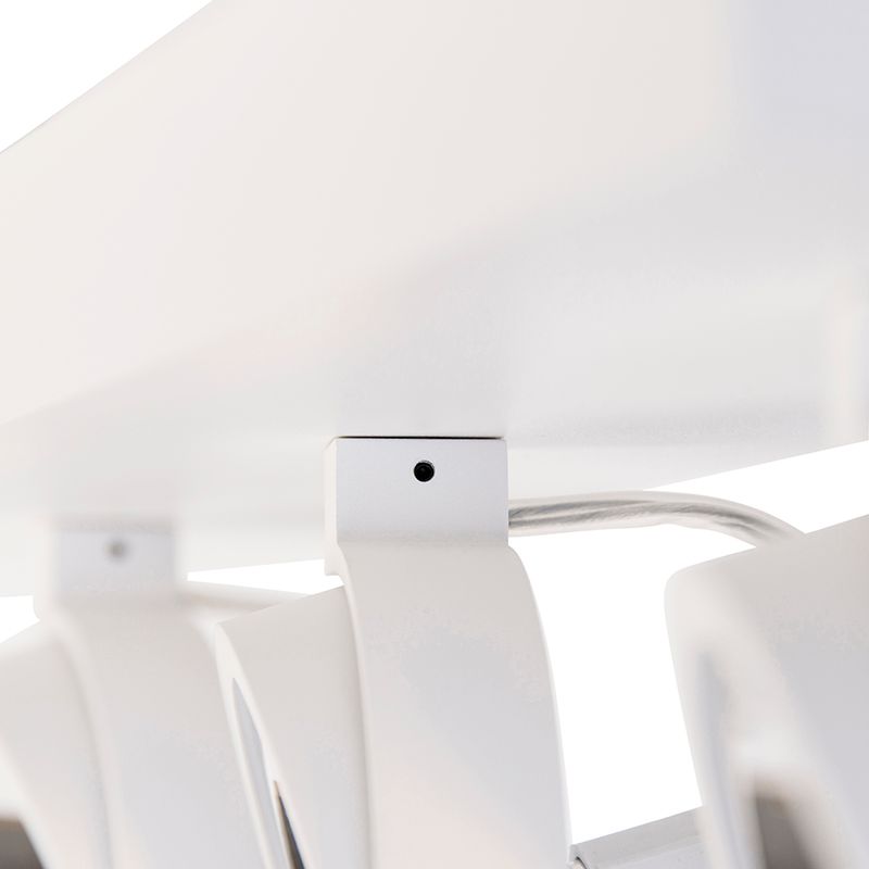 Design spot wit verstelbaar 3-lichts - Go