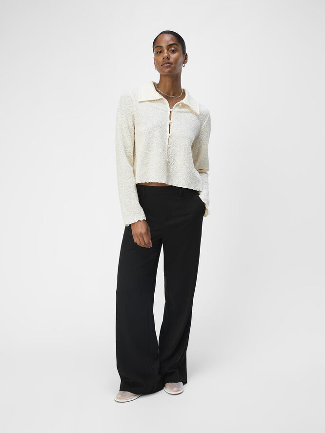 Object OBJBETTY LS LO SHIRT E PA 24 Tofu