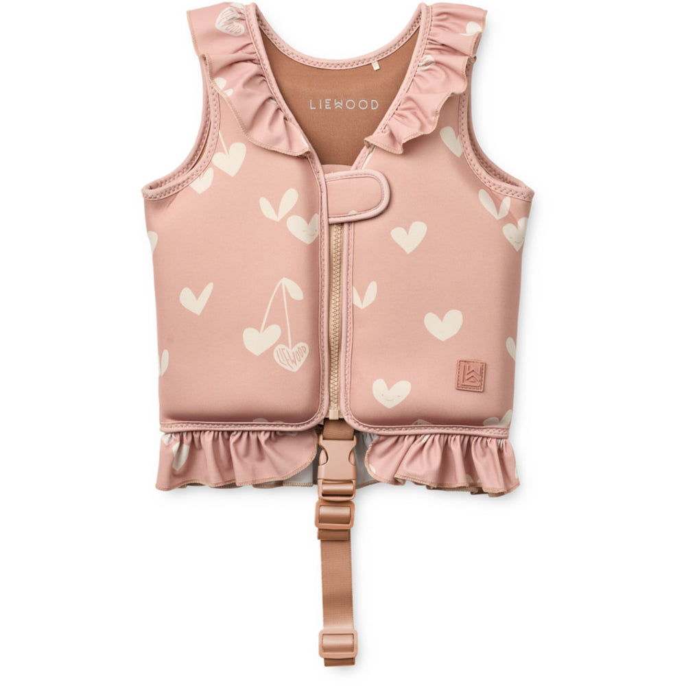 Køb LIEWOOD Sweethearts / Pale Tuscany Dove Svømmevest W Flæse
