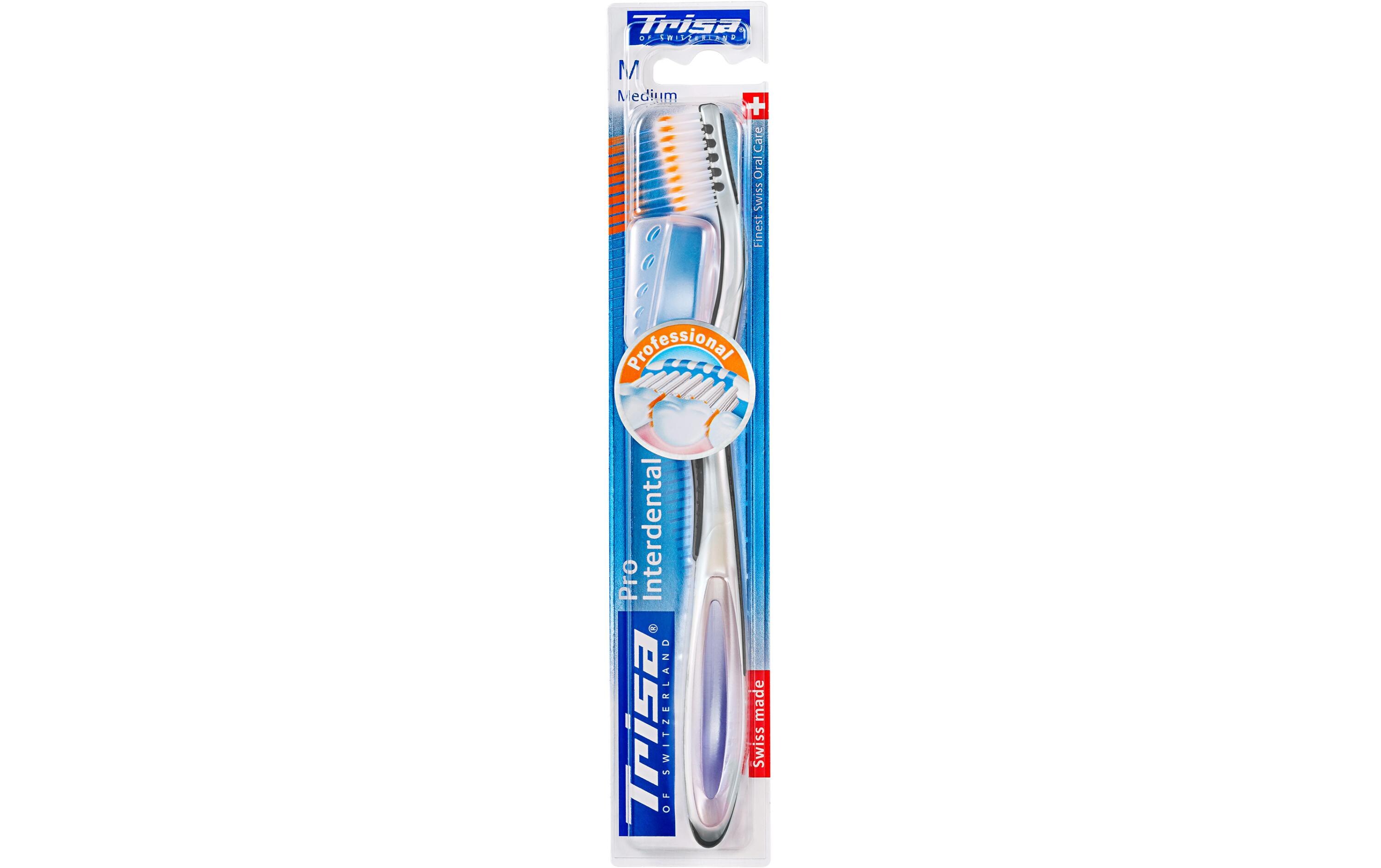 Handzahnbürste Pro Interdental Medium assortiertHandzahnbürste, 1 Stück, Farbe assortiert