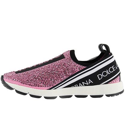 Dolce & Gabbana Sneakers - LyseRød m. Similisten