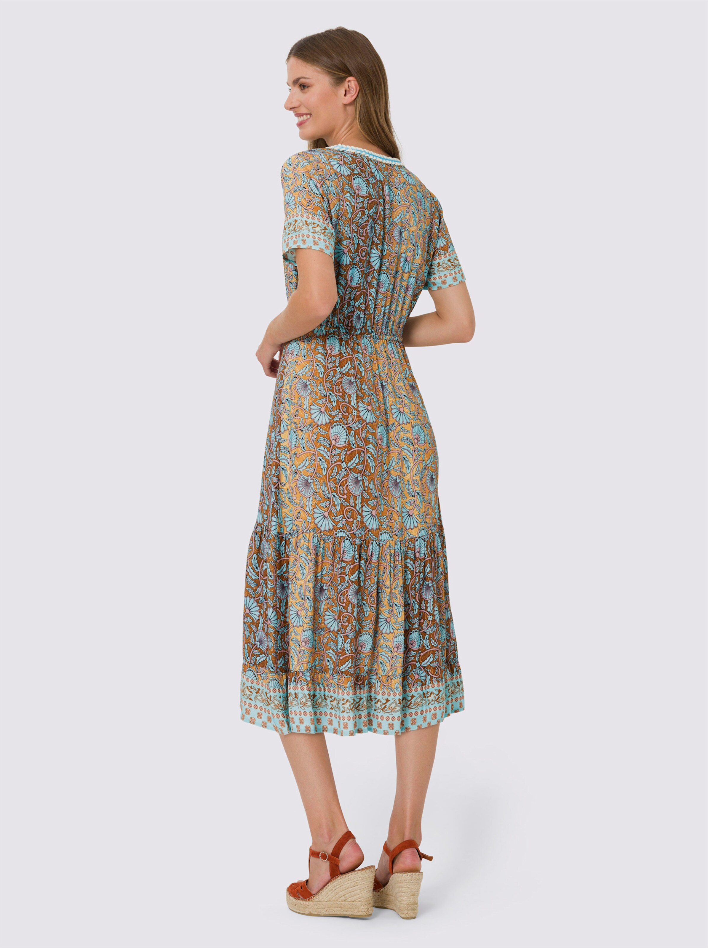 Druck-Kleid