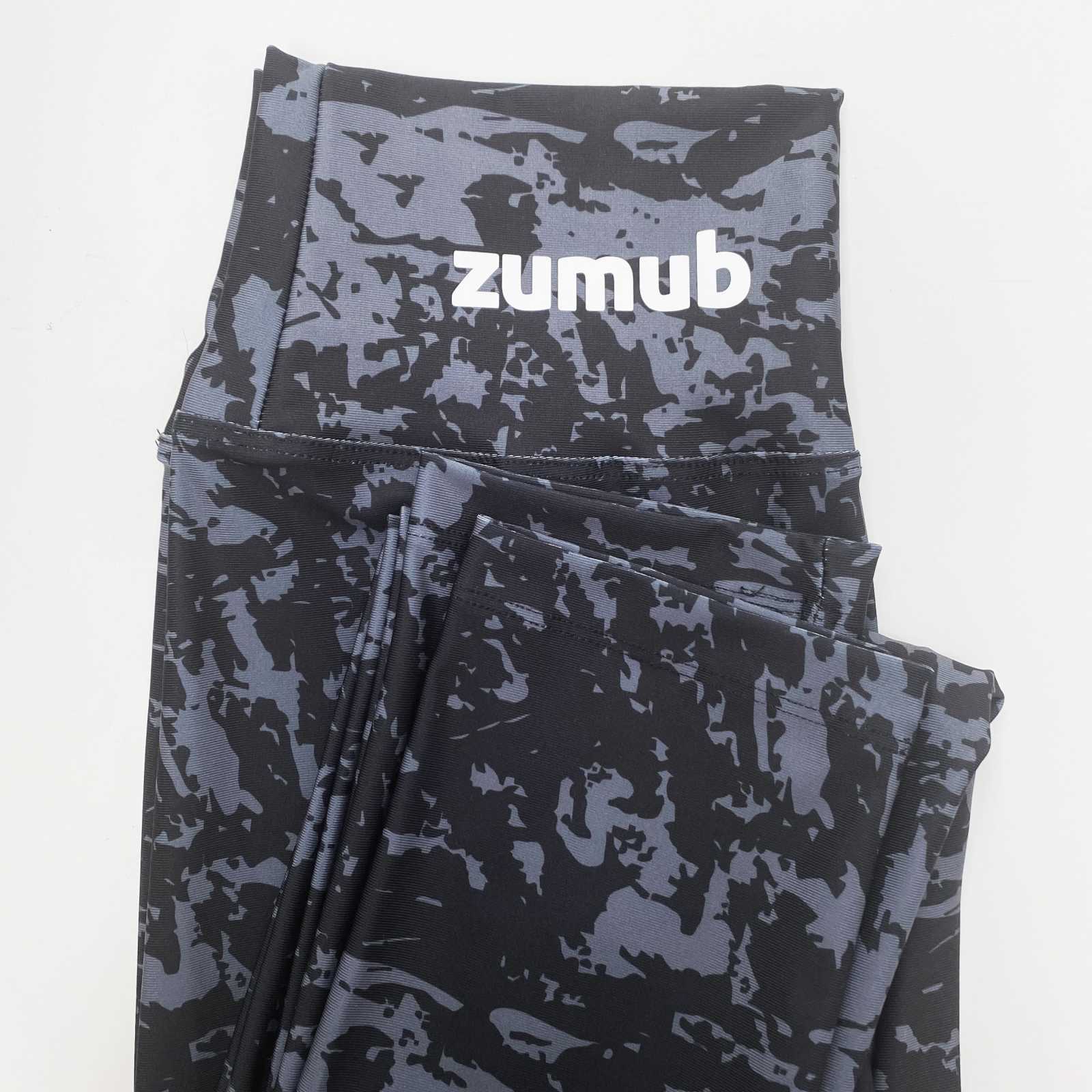 Leggings camufladas Zumub Tribe na cor preta