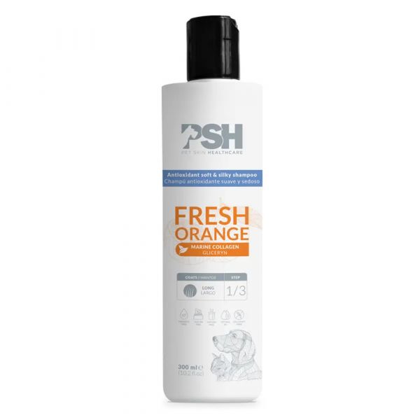 PSH Shampoo Fresh Orange para Cães e Gatos 300 ml