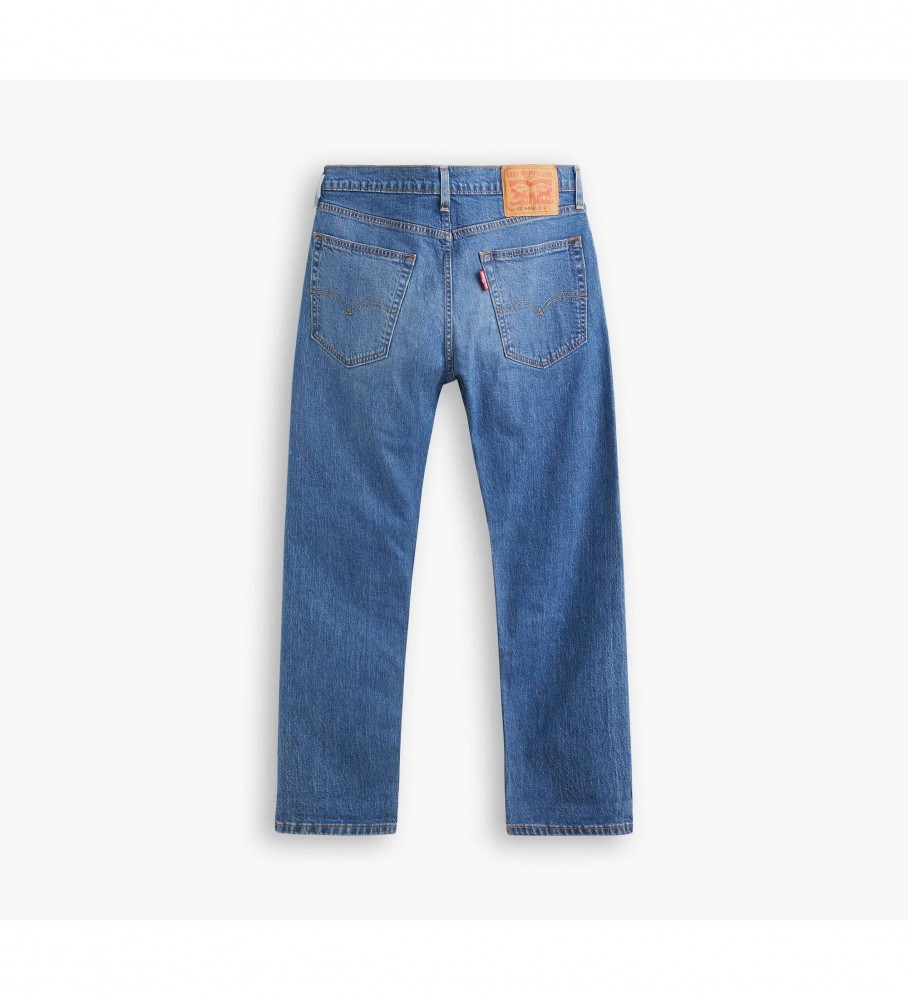 Levi's Jeans de talle alto de corte cnico 502 azul