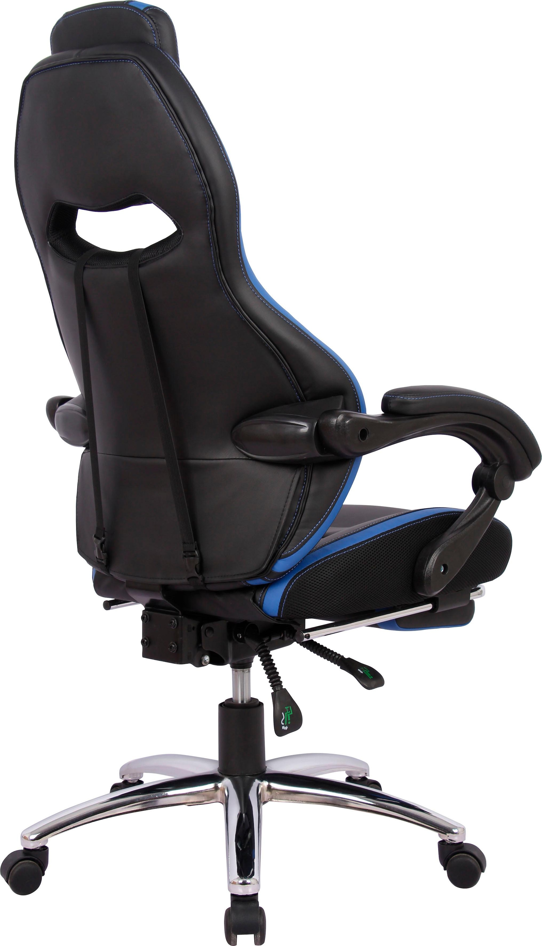 INOSIGN Gaming-Stuhl »Sprinta 1, Chefsessel mit ausziehbarer Fussstütze« () komfortabel gepolstert mit vielen ergonomischen Funktionen