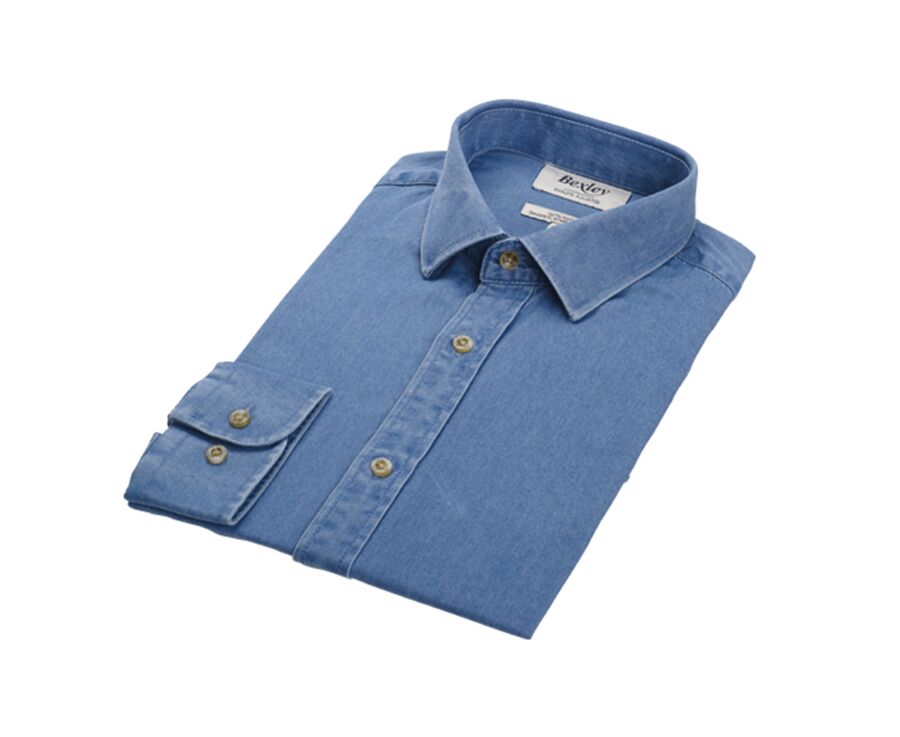 Chemise jean homme Denim - JACQUEMIN