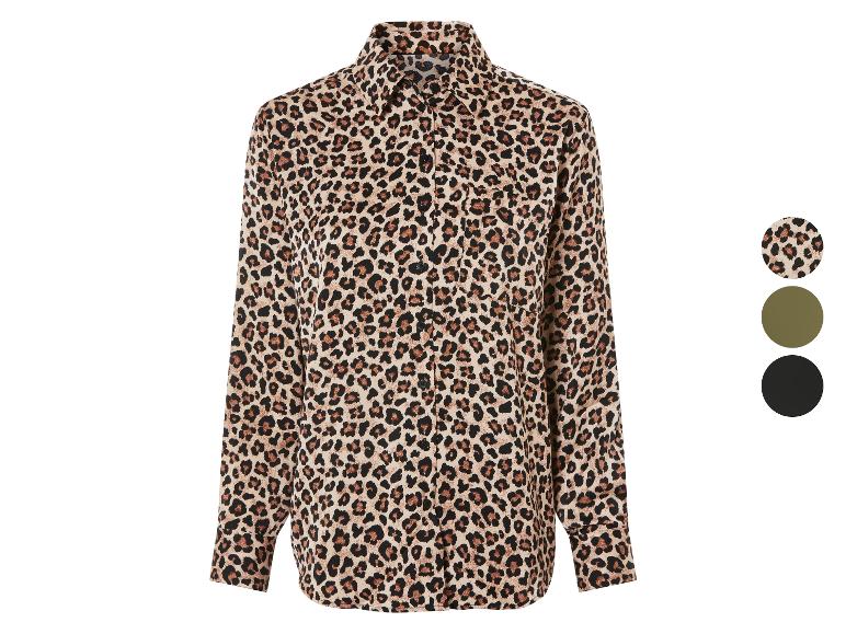 Satijnen dames blouse
