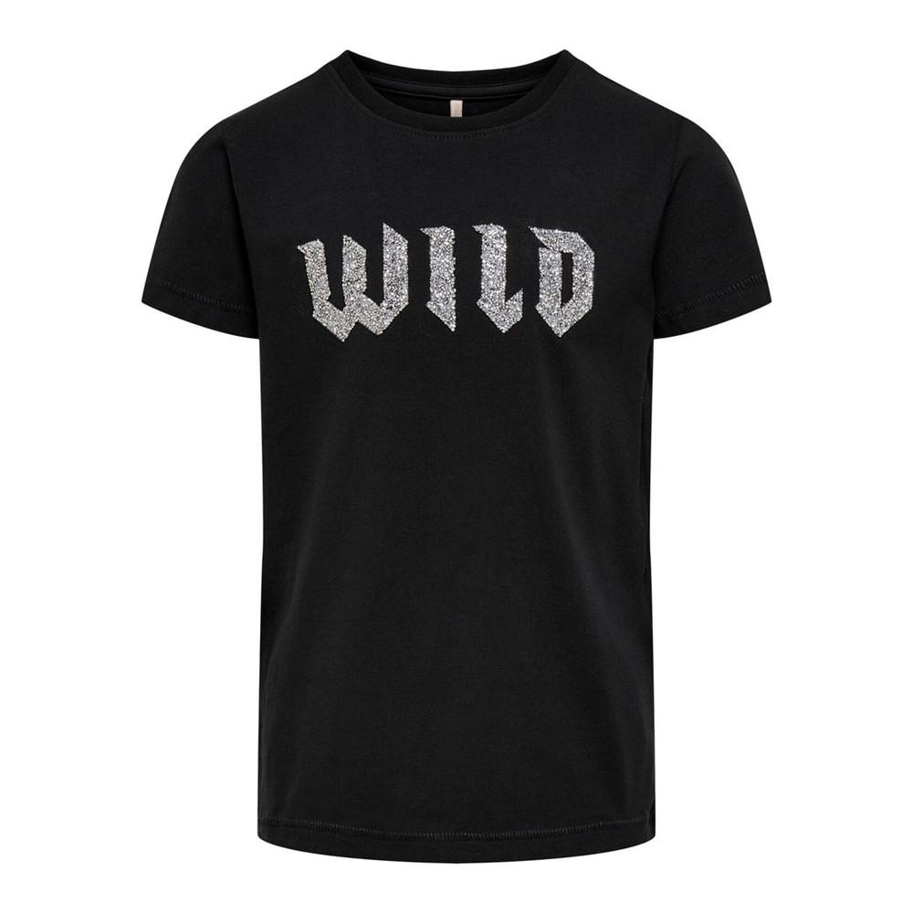 Kids ONLY T-shirt Noir Fille Kids Only Julla