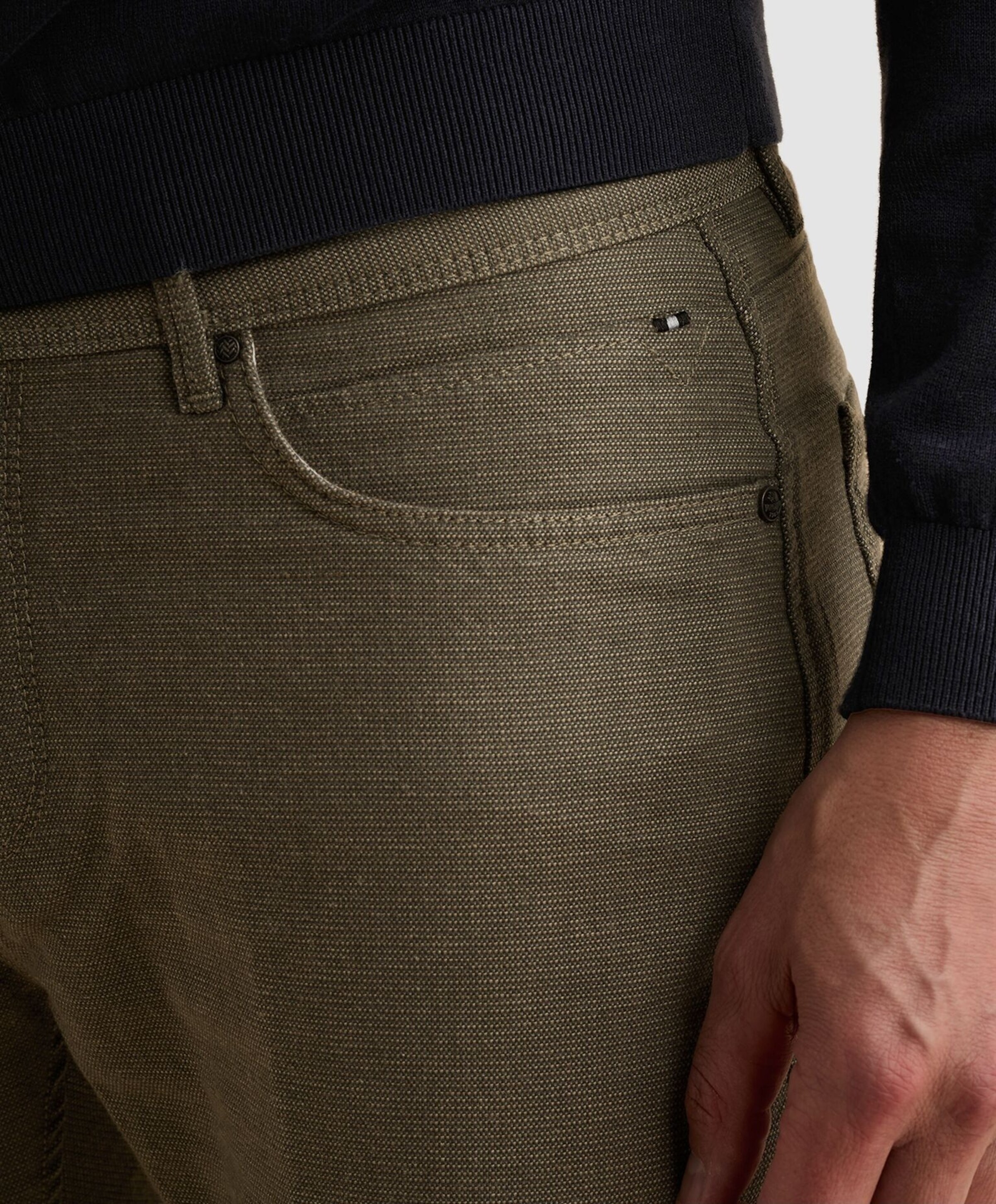 Vanguard V7 RIDER 2.0 YARN DYED heren broek groen