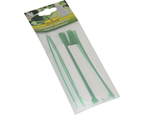 FloraSelf kunststof plantenlabels, 25 stuks