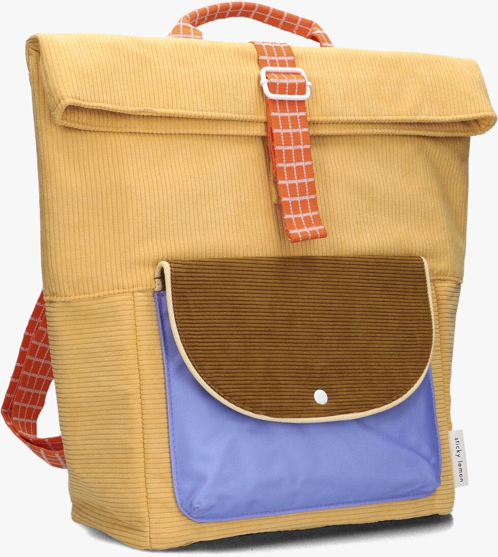 STICKY LEMON gele sticky lemon rugtas backpack large farmhouse