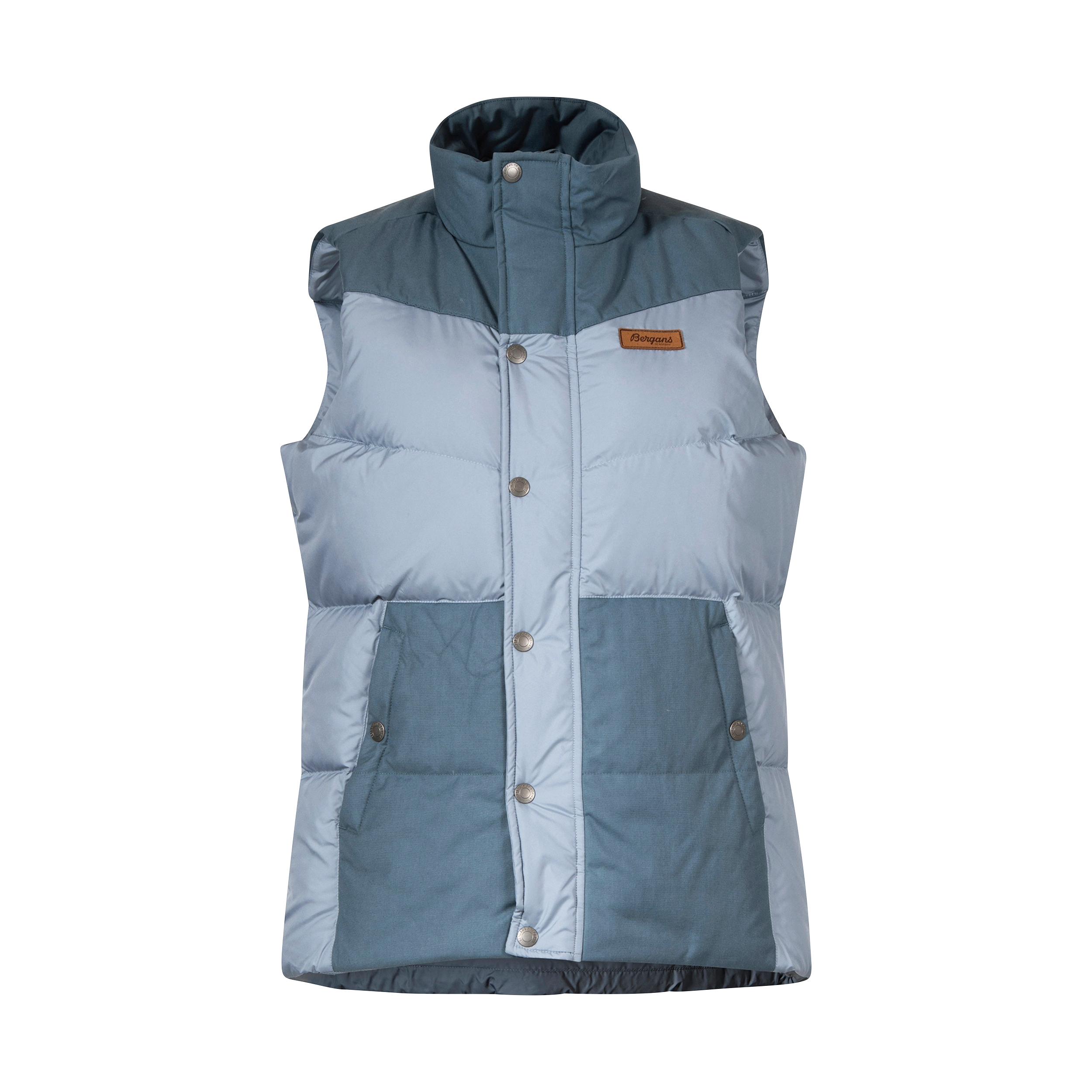 Nordmarka Outdoor Down Vest Women Husky Blue / Orion Blue