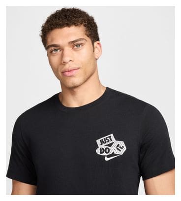 Maillot manches courtes Nike Press On Noir Homme