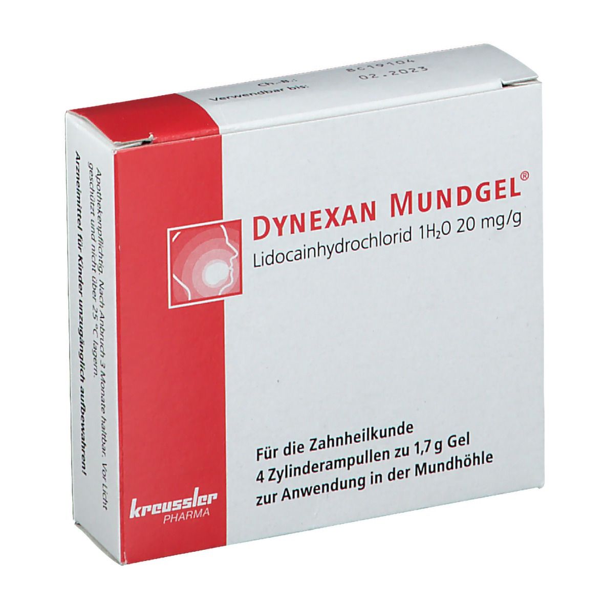 DYNEXAN® Mundgel Zylinderampullen