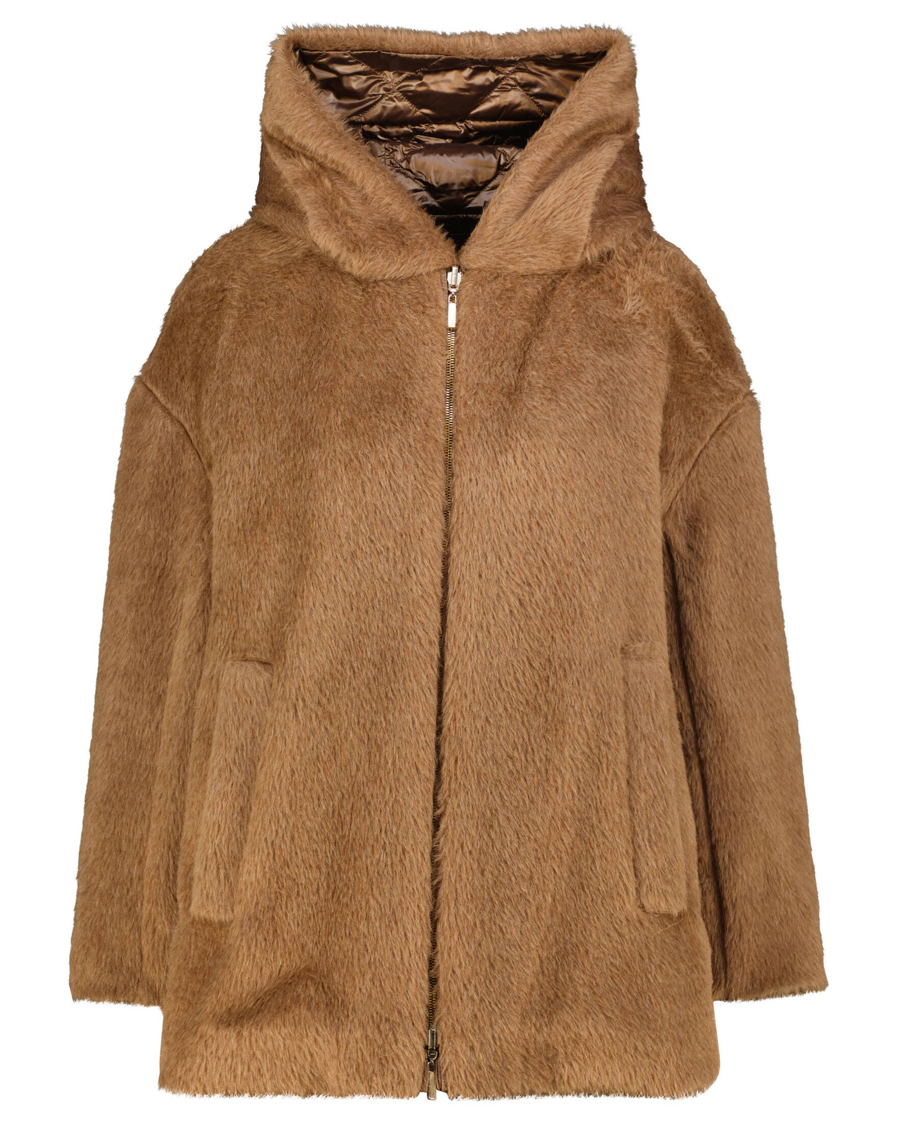 Max Mara The Cube| Damen Daunen-Wendejacke SPACEFE mit Alpaka und Wolle