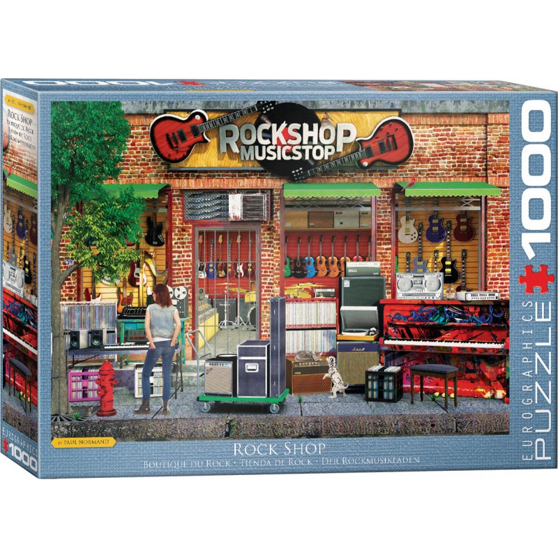 Puzzle 1000 pièces - Eurographics - Boutique Rock