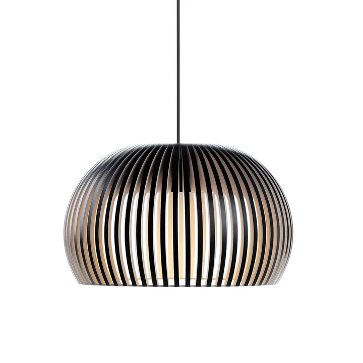 Secto - Atto 5000 LED-Pendelleuchte, Ø 34 x H 21 cm, schwarz