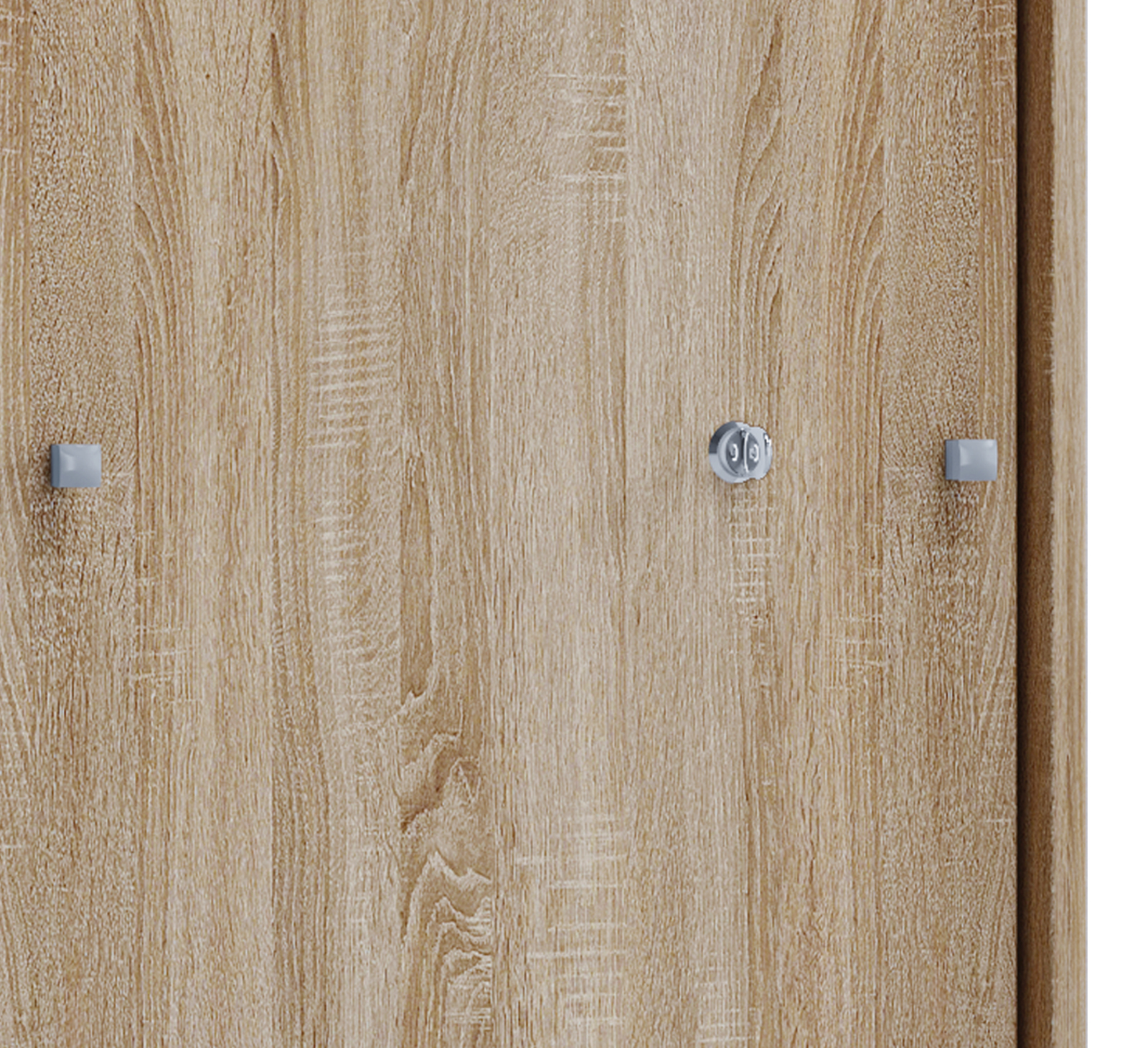 Büroschrank LONA XL - Sonoma Eiche - mit Schiebetüren