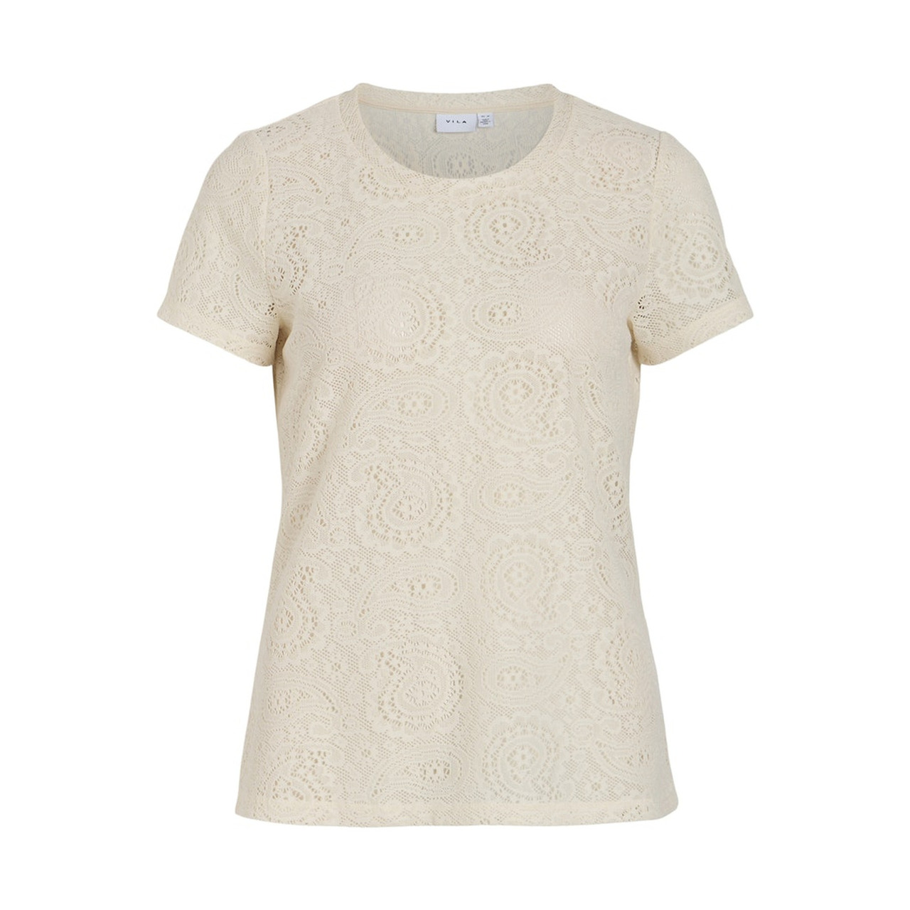 Vila VIPASIE LACE S/S T-SHIRT/C27/R
