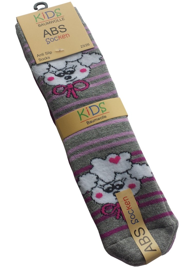 Yenita® Kinder Söckchen 2 Paar mit ABS-Sohle