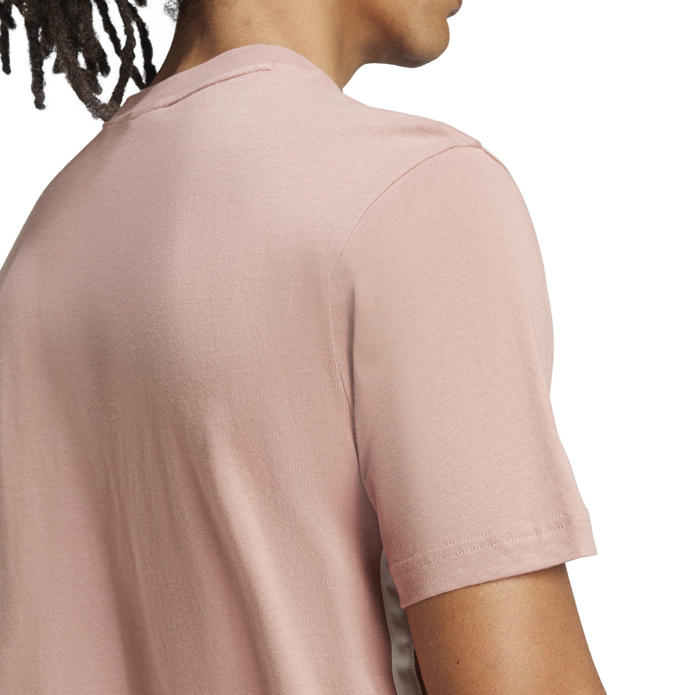 adidas Essential Three Stripes Single Jersey Tee Mens