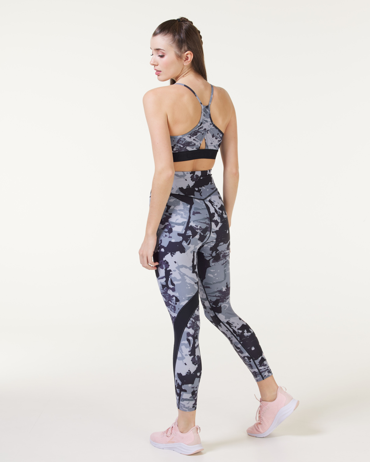 LEVITY Piper 7\8 Tights Grey\Camo