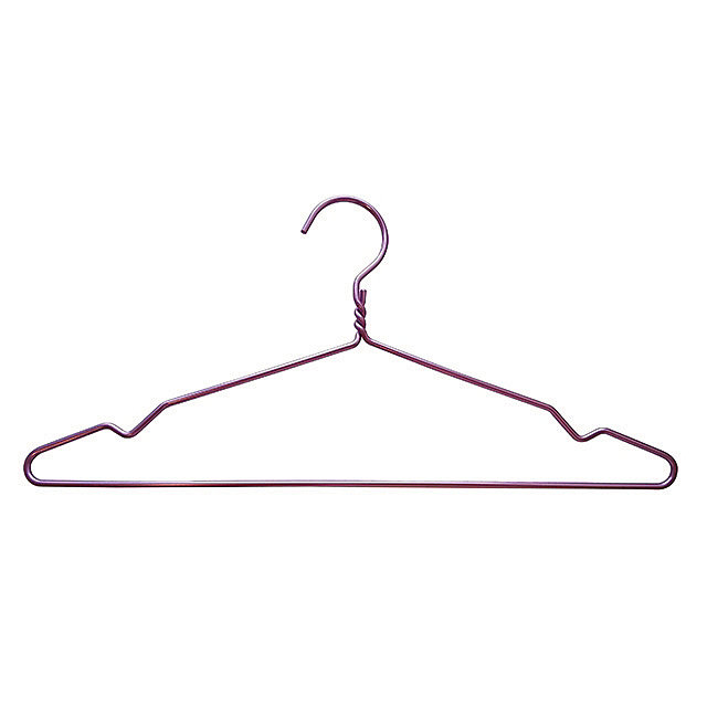 Lot de 3 cintres métal violet Form Divis