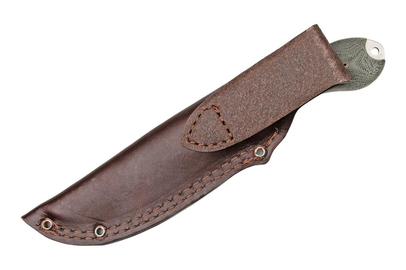 Bradford Guardian 4, 3D Black Micarta, CPM-3V Sabre Stonewashed 4S-101-3V