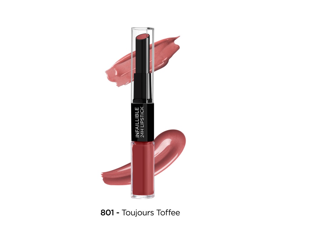 BATOM L'ORÉAL MAKE UP INFAILLIBLE 2 STEPS 801 NU