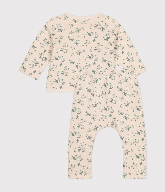 Ensemble 2 pièces en tubique matelassé bébé