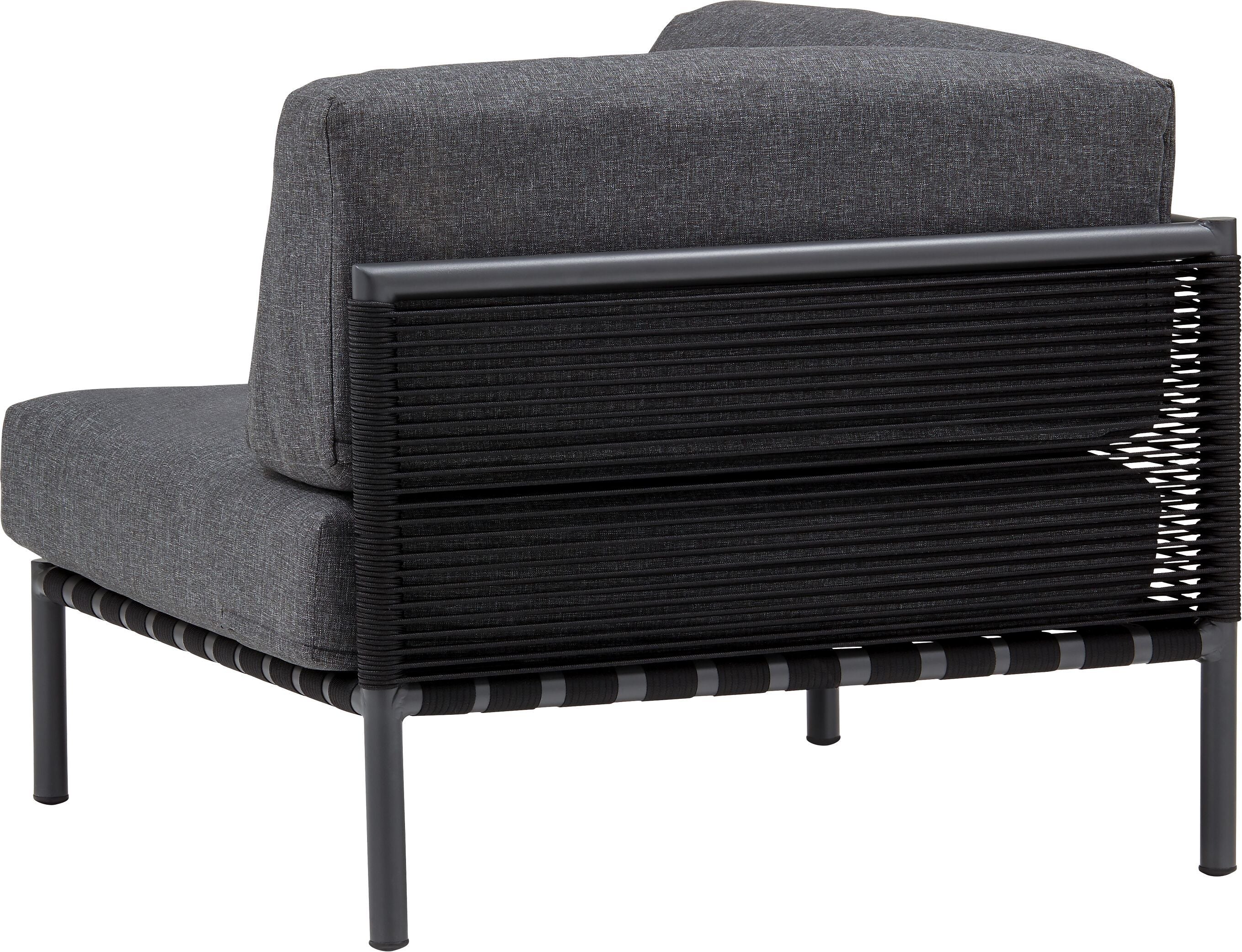 HORIZON Lounge Eckelement - Anthrazit / B: 87.0 cm x T: 87.0 cm x H: 76.0 cm