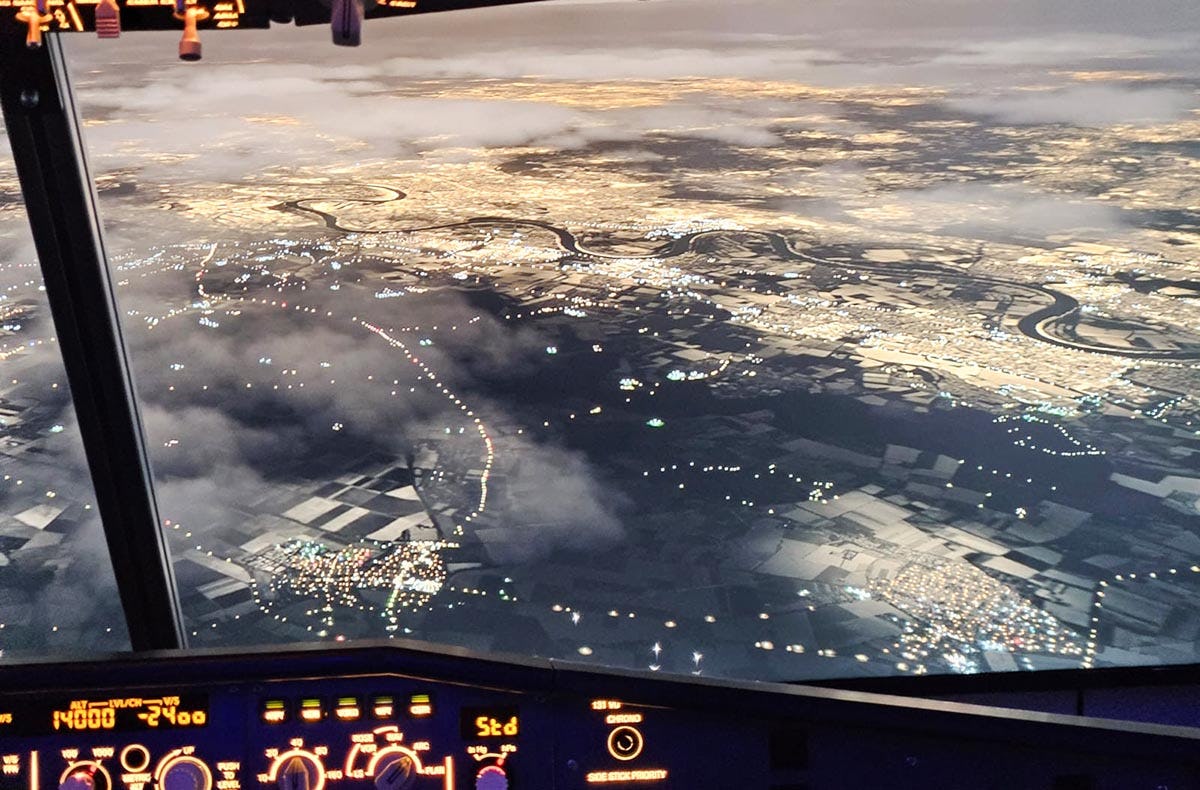 Flugsimulator A320 für 2 Langenfeld (180 Min.)