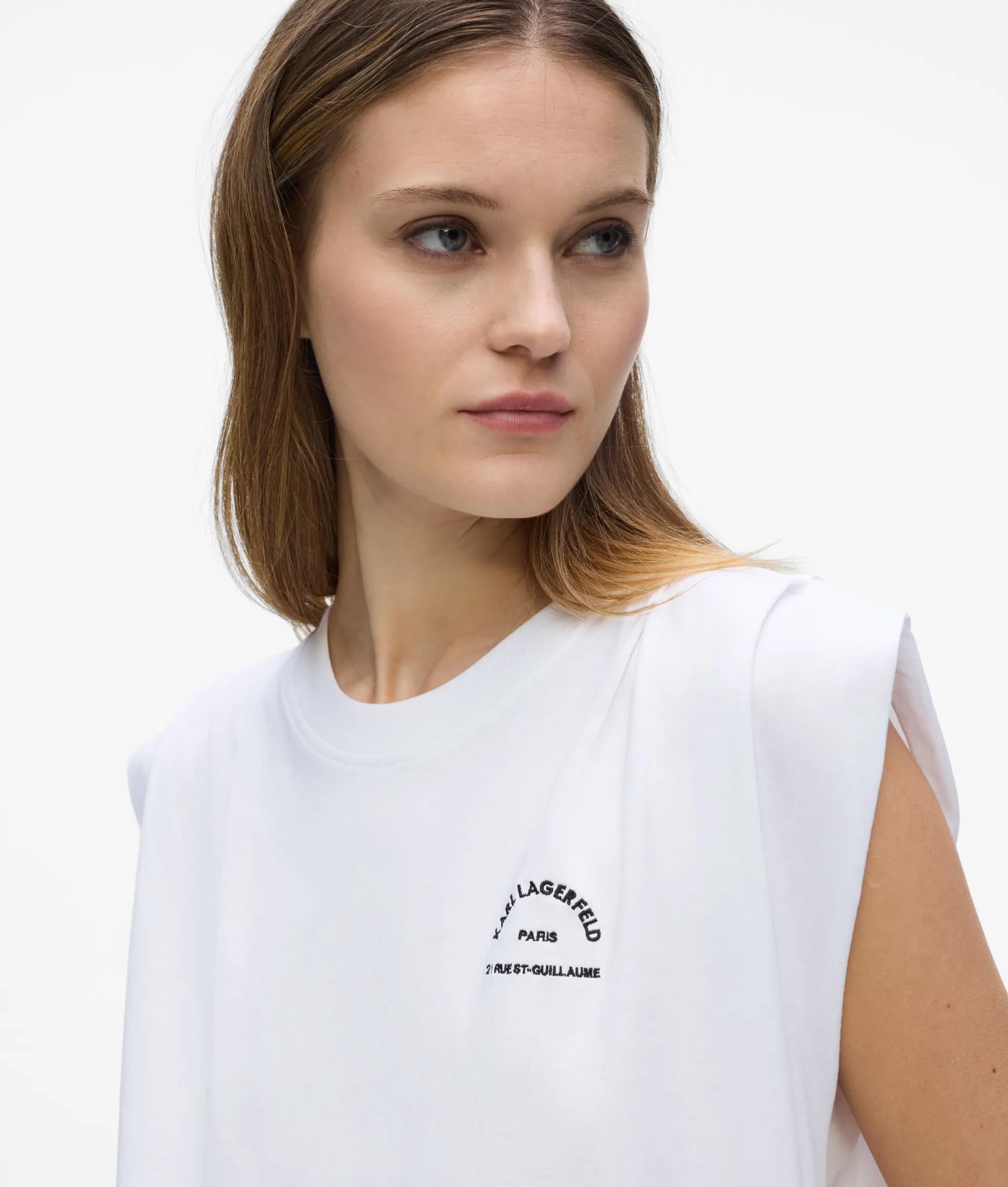 Tanktop Rue St-Guillaume met reguliere pasvorm
