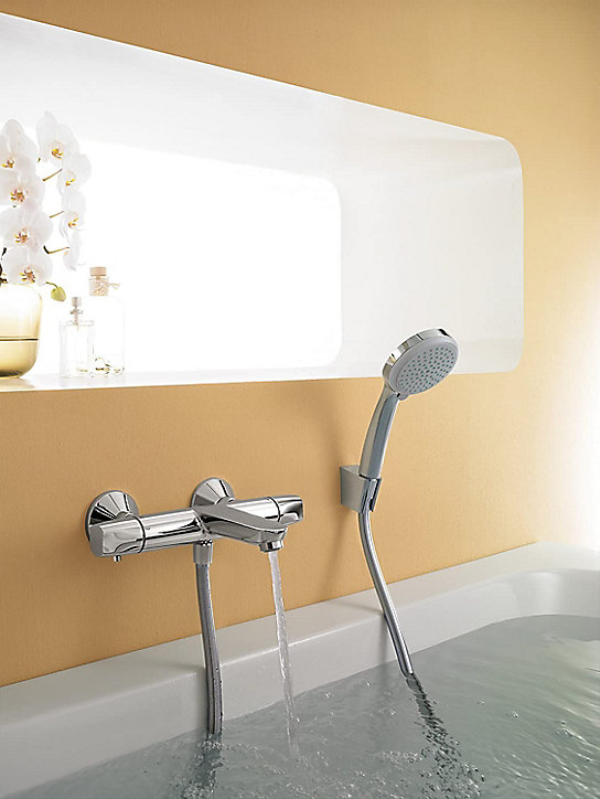 Douchette 3 jets chromé Hansgrohe Croma 100