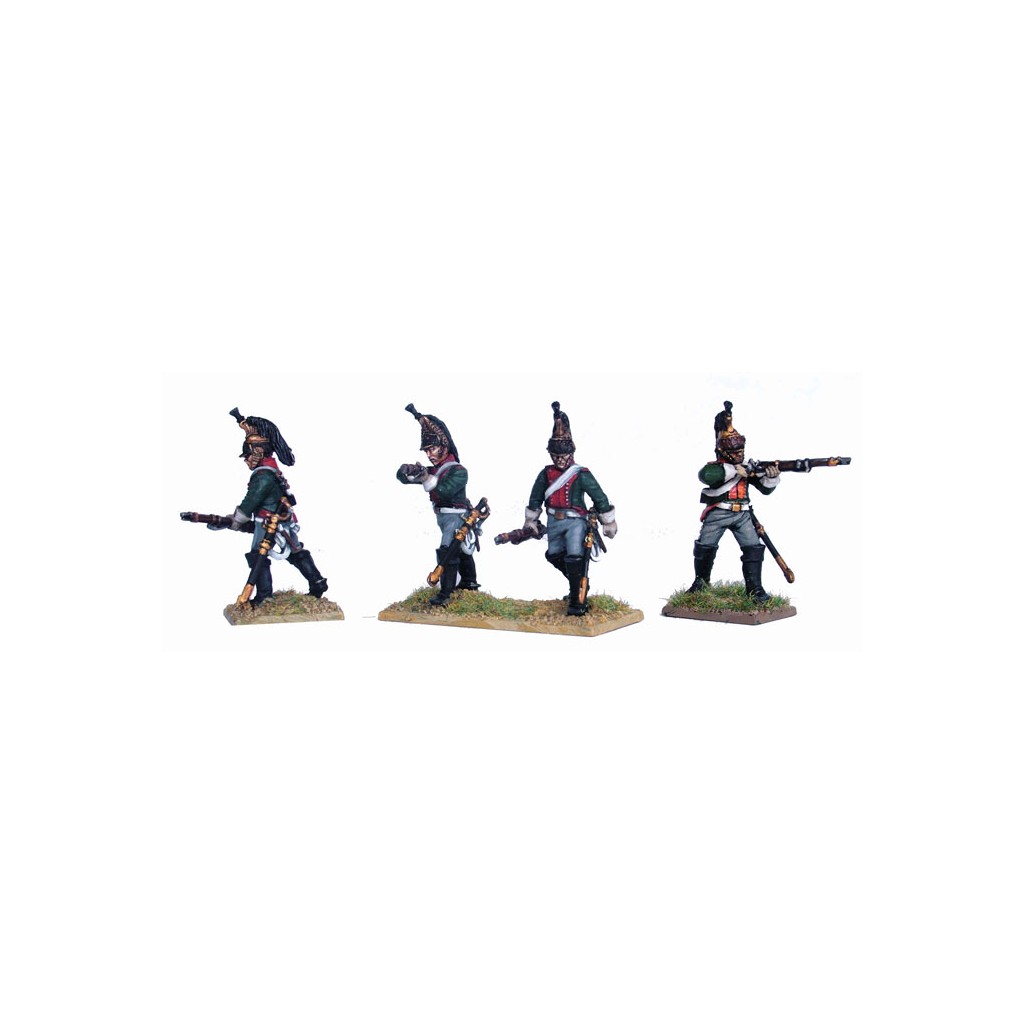 French Napoleonic Line Dragoons (13 mounted, 8 dismounted)