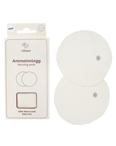 Ammeinnlegg | 100 % merinoull | Bakteriehemmende