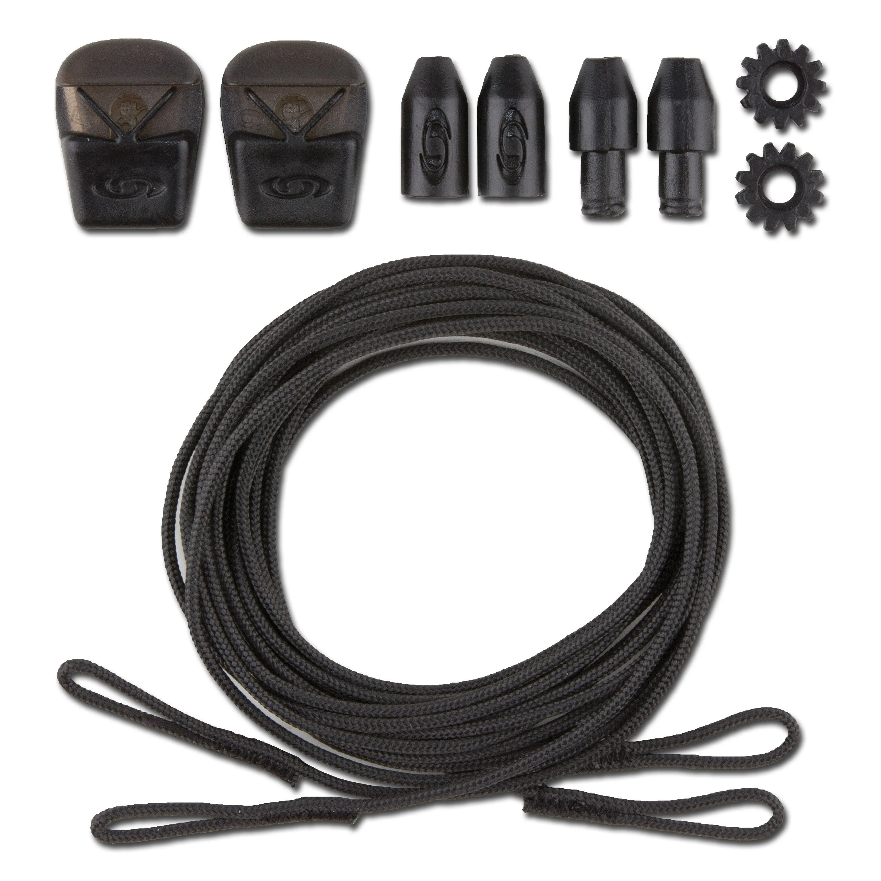 Salomon -  Salomon Ersatzschnürsenkel Quicklace Kit schwarz