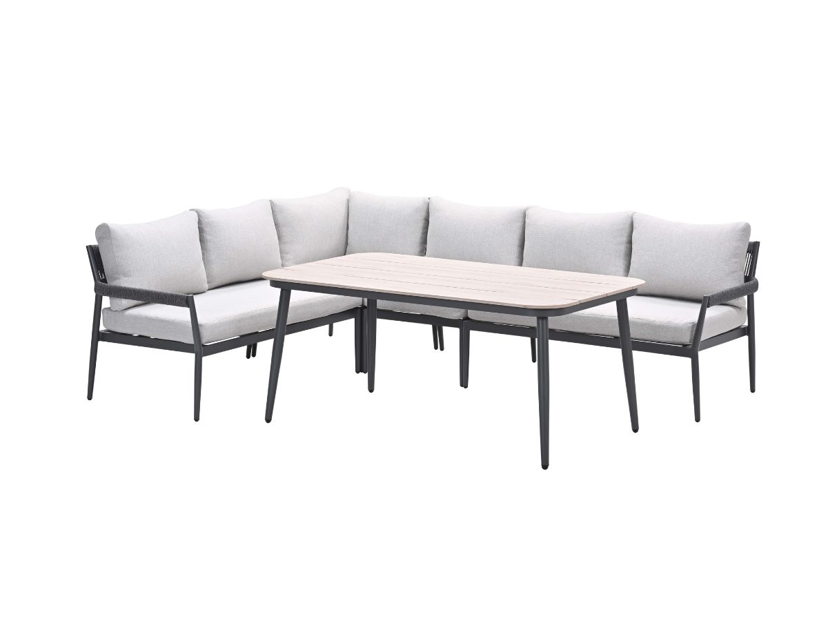 Garden Impressions Barcelona 5-delige L/D set - Dark Grey