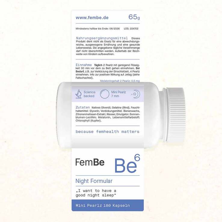 Fembe Be6 Night Formular Weichkapseln, 180 St